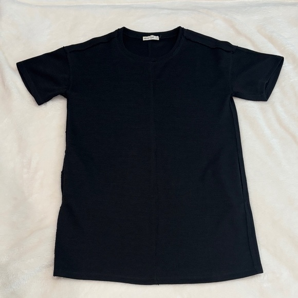 New In Black Women's Sweater Dress With Pockets Medium - Picture 3 of 13